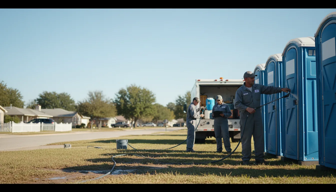 Long-Term Portable Toilet Rental in Kinards, SC near me